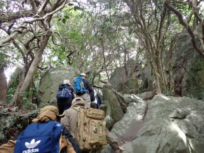 赤崎岳トレッキング①